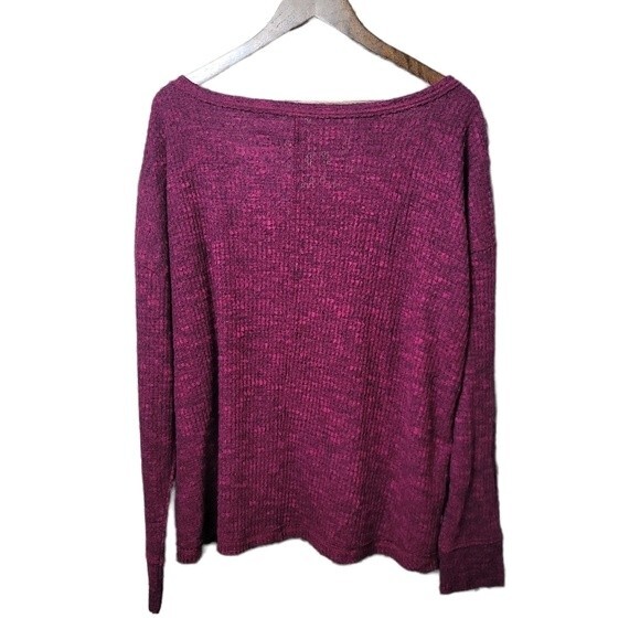Oversized Cozy Long sleeve Wine Chalet Juniors Size XL - Picture 3 of 5